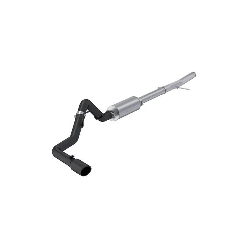MBRP 2024 Ford Ranger Black-Coated Alum. Steel Single Side Outlet 3in Cat Back Exhaust Cheap