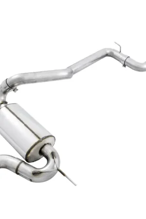 AWE Tuning Ford Focus ST Touring Edition Cat-back Exhaust - Resonated - Diamond Black Tips Bargain