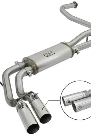 Brand New aFe Rebel Series 3in SS Cat-Back Exhaust System w/ Polished Tip 04-15 Nissan Titan V8 5.6L