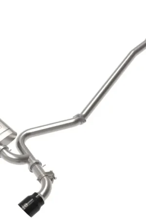 Discount aFe 22-23 Hyundai Kona N L4 2.0L(t) Takeda 3in 304 SS Cat-Back Exhaust System w/ Black Tips