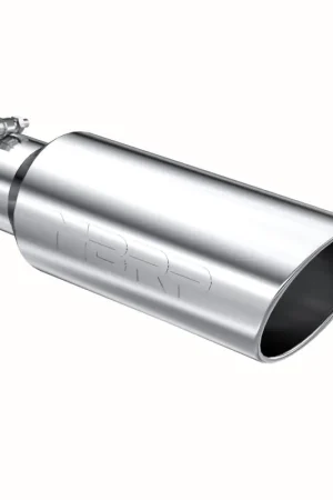 Top Rated MBRP Universal Tip 6in OD Rolled End 4in Inlet 18in Length T304