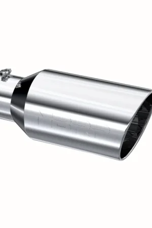 MBRP Universal Tip 8in OD Rolled End 5in Inlet 18in Length T304 Modern