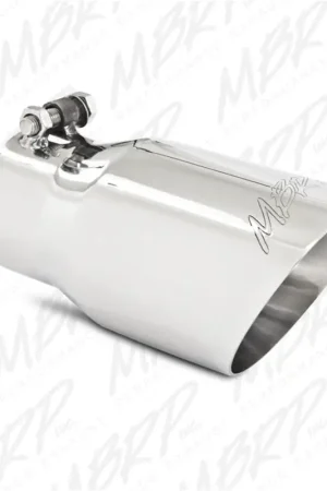 No Minimum Order MBRP Universal Tip 4in O.D. Dual Wall Angled 3in inlet 8in length T304
