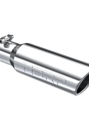 MBRP Universal Tip 3in O.D. Angled Rolled End 2 inlet 10 length Place Order