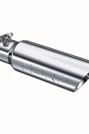 MBRP Universal Tip 3in O.D. Dual Wall Angled 2 inlet 12 length Viral