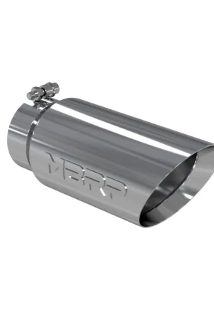 MBRP Universal Tip 5 O.D. Dual Wall Angled 4 inlet 12 length Limited Offer