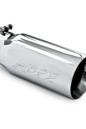 MBRP Universal Tip 5 O.D. Dual Wall Straight 4 inlet 12 length Holiday Sale