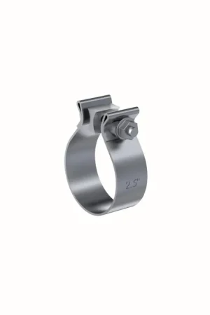Trusted Brand MBRP Universal 2.5in Band Clamp - Stainless (NO DROPSHIP)