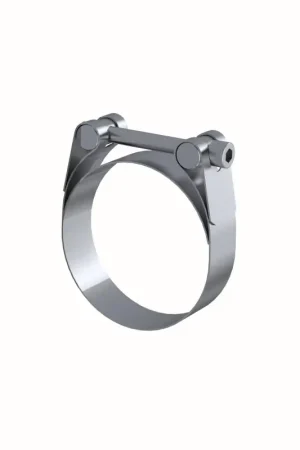 Price Drop MBRP Universal 2.5in Barrel Band Clamp - Stainless (NO DROPSHIP)