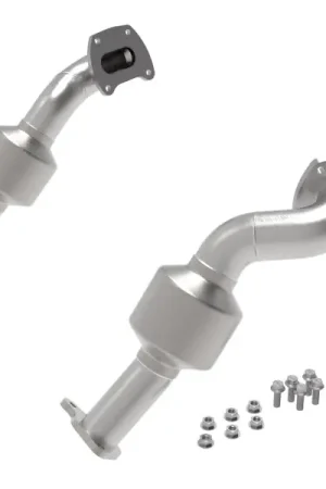 Genuine aFe Twisted Steel Down Pipe 409SS w/ Cat 16-17 Toyota Tacoma V6-3.5L