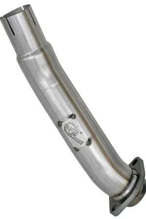 aFe Twisted Steel 2in Stainless Steel Loop Delete Down-Pipe 2018+ Jeep Wrangler (JL) V6 3.6L Free Returns