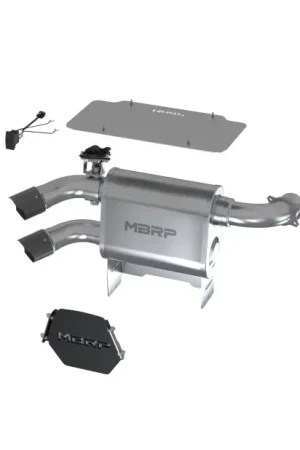 Secure Checkout MBRP 17-18 Can-Am Maverick X3 Dual Out Active Exhaust
