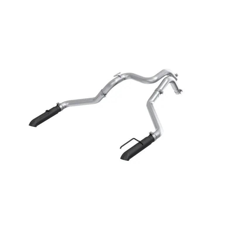 MBRP 24-25 Ford Ranger Raptor 3.0L 3in Dual Rear Turn-Down Axle Back Exhaust - Armor BLK Tips Brand New