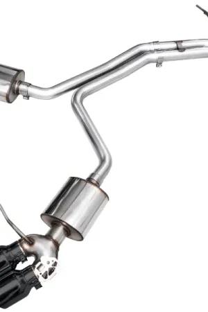 Free Returns AWE Tuning 2022+ Porsche Macan 2.9TT Touring Edition Catback Exhaust w/ Diamond Black Tips