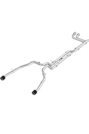 Hot Deal MBRP 2025 RAM RHO 3in Dual Split Rear Cat Back w/ Carbon Fiber Tips - T304