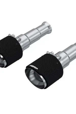 Markdown MBRP 19-24 Ram 1500 Classic 5.7L Hemi 5in OD Dual Wall Angle Cut T304 Carbon Fib Exhaust Tips - Pair