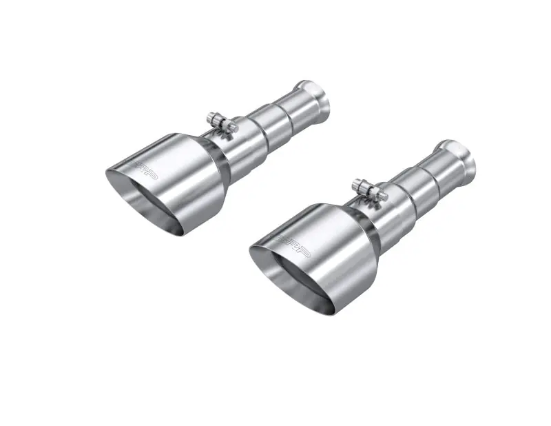 Original MBRP 19-24 Ram 1500 Classic 5.7L Hemi 5in OD Dual Wall Angle Cut T304 SS CB Exhaust Tips - Pair