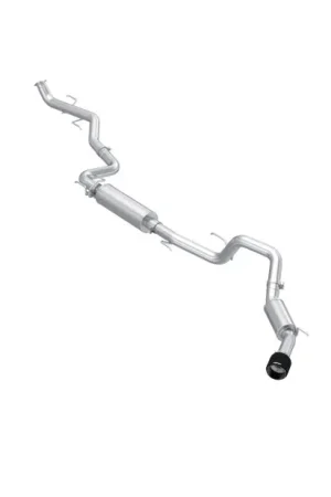 Popular MBRP 2024 Toyota Tacoma T304 Stainless Steel 3in Cat-Back Single Side Exit with Carbon Fiber Tip