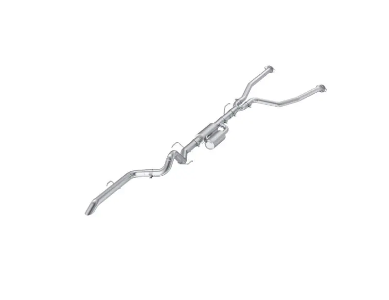 MBRP 22-25 Toyota Tundra 3.4L 3in Cat Back Single Rear Turn Down - Aluminized Steel Holiday Sale