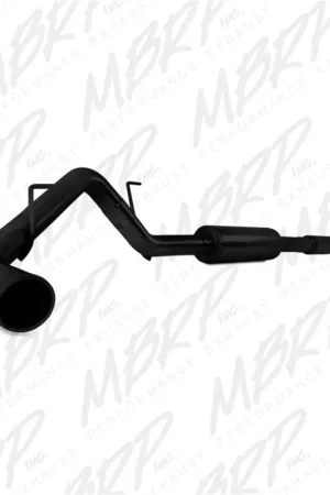 MBRP 11-14 Ford F150 3in Cat Back Single Side Exit Black Coated Exhaust System Buy Online