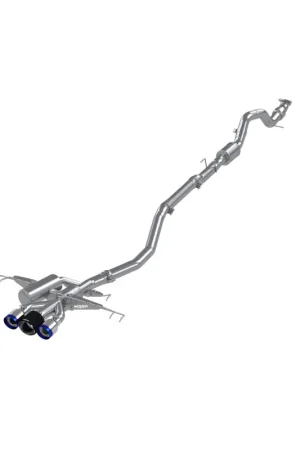 Get Yours MBRP 17-22 Honda Civic Type R 2.0L T304 SS 3in Cat-Back w/Triple Center Out- Burnt Tips(NO CARBON)