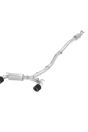 MBRP 22-23 Hyundai Kona N 2.0L Turbo 3in Cat Back Dual Rear with Carbon Fiber Tips - T304 Fan Favorite