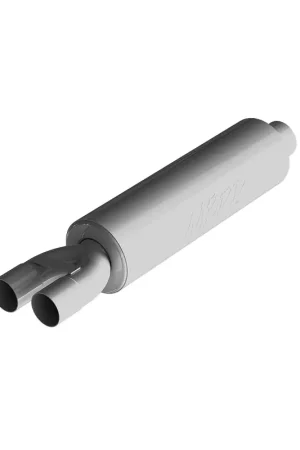 MBRP Universal 3in ID Inlet 2.5in ID Outlet 30.5in Chambered Aluminum Muffler (NO DROPSHIP) Cheap