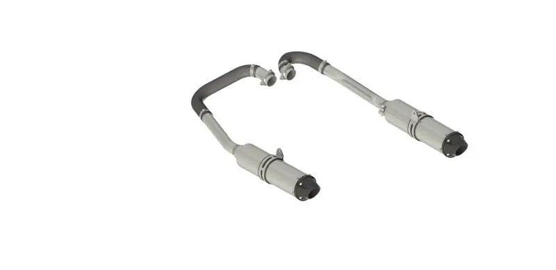 Warranty Included MBRP 11-14 Polaris RZR 900 (All Models) Complete Dual Exhaust System Headers-Back