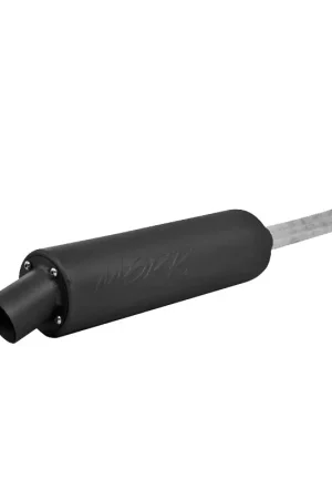 Popular MBRP 88-02 Kawasaki KLF 220 Bayou Direct Replacement Slip-On Exhaust w/Utility Muffler