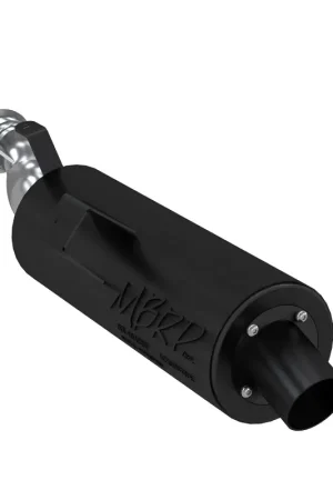 Authentic MBRP 08-09 Polaris Sportsman 800 Slip-On Combination Exhaust w/Sport Muffler