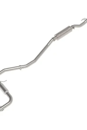 Modern aFe POWER Takeda 2.5in 304 SS Cat-Back Exhaust w/ Polished Tips 22-25 Honda Civic L4-2.0L