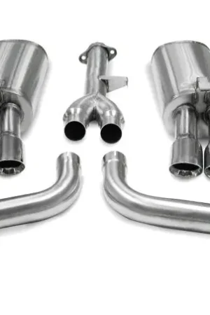 Free Shipping Corsa 1986-1991 Chevrolet Corvette C4 5.7L V8 L98 Polished Sport Cat-Back Exhaust