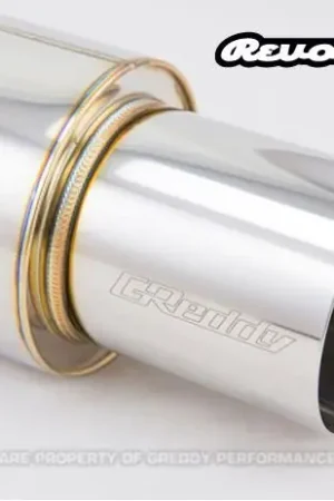 GReddy 2.5in Universal Revolution Muffler Worldwide Shipping