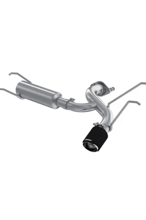 Must Have MBRP 16+ Mazda MX-5 Miata Single Rear Exit 2.5in Axle Back w/ Carbon Fiber Tips - T304
