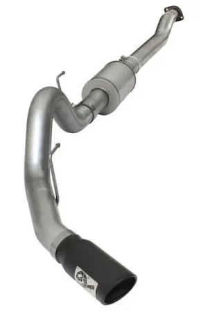 aFe Atlas Exhausts 4in Cat-Back Aluminized Steel Exhaust Sys 2015 Ford F-150 V6 3.5L (tt) Black Tip Special Offer