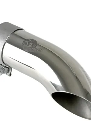 Weekend Sale aFe MACH Force-Xp 304 Stainless Steel Clamp-on 2.5in Exhaust Tip - Polished