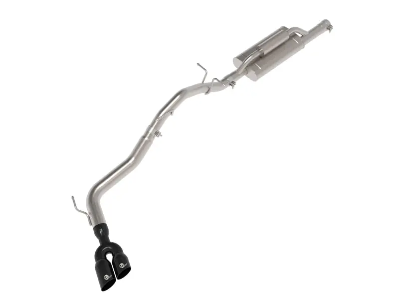 aFe 2024+ Ford Ranger L4-2.3L (t) Vulcan Series 2.5in to 3in Cat-Back Exhaust w/ Black Tip Hassle-Free Returns