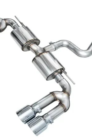 AWE 22-24 Audi 8Y S3 Touring Edition Exhaust - Chrome Silver Tips Sale