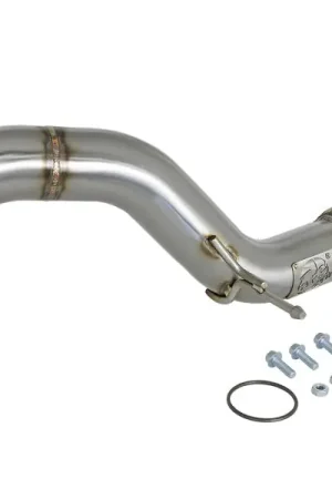 Special Discount aFe Twisted Steel 3in Rear Down-Pipe/Mid Pipe 2017+ Honda Civic Type R I4 2.0L (t)