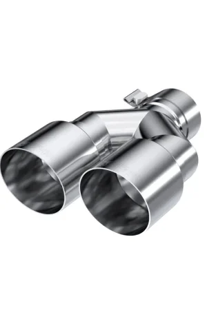 Clearance MBRP Universal T304 SS Dual Tip 3.5in OD/2.5in Inlet