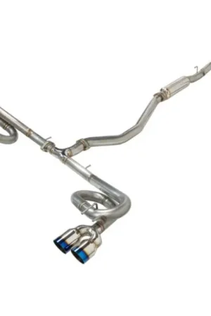 Modern Remark 2022+ Honda Civic Hatchback Sport Touring FL1 (Link Loop) Catback Exhaust Burnt Stainless Tip