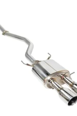 Price Cut Remark 2017 Civic Si 4 Door Sedan Cat Back Exhaust w/Stainless Double Wall Tip (Not Resonated)