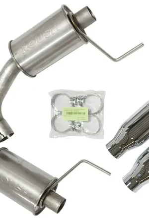 Roush 2015-2017 & 2024 Ford Mustang 5.0L V8 Exhaust Kit w/ Round Tips (304SS) Fast Shipping