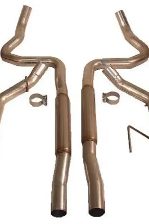 Popular Roush 2005-2009 Ford Mustang GT/GT500 Enhanced Sound Dual Cat-Back Exhaust Kit