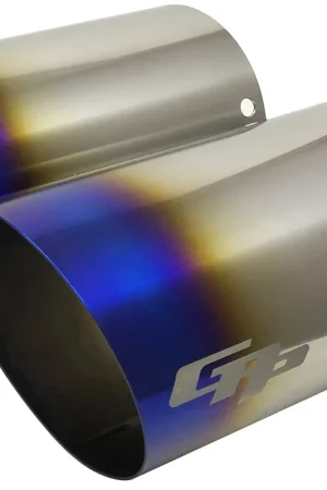 GReddy DD-R Burnt Titanium Tips L=170mm (Pair) Seasonal Sale