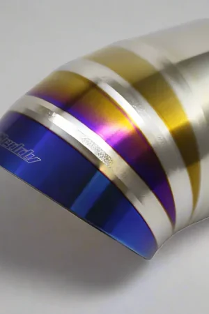 GReddy Burnt Titanium Turndown Universal Tip Diameter 105mm / Length 150mm Sale