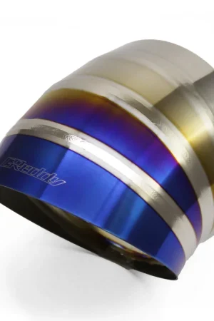 GReddy Burnt Titanium Turndown Tip 115mm Diameter 120mm Length (for Revolution RS / RS-TI / RS-Race) Buy Online