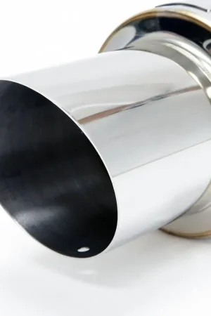 BLOX Racing 76.2mm N1 Angled Tip Muffler Universal Seasonal Sale