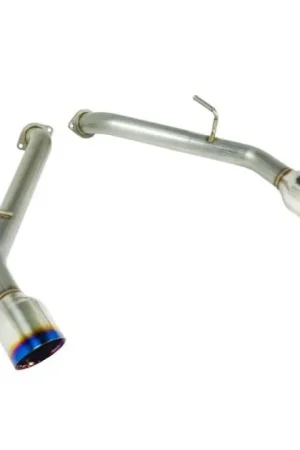 Remark 2014+ Infiniti Q50 Axle Back Exhaust w/Burnt Stainless Double Wall Tip Super Sale