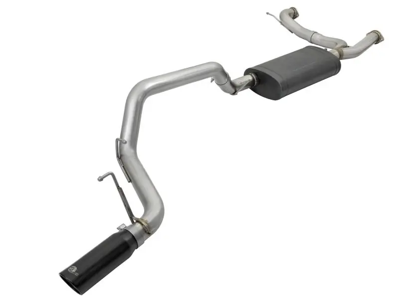 Fan Favorite aFe MACHForce XP 3in 304 SS Cat-Back Exhausts w/ Black Tips 10-17 Nissan Patrol (Y62) V8-5.6L